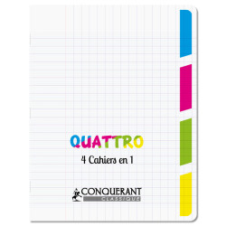 CAHIER 4 EN 1 PP 17X22 96P SEYES